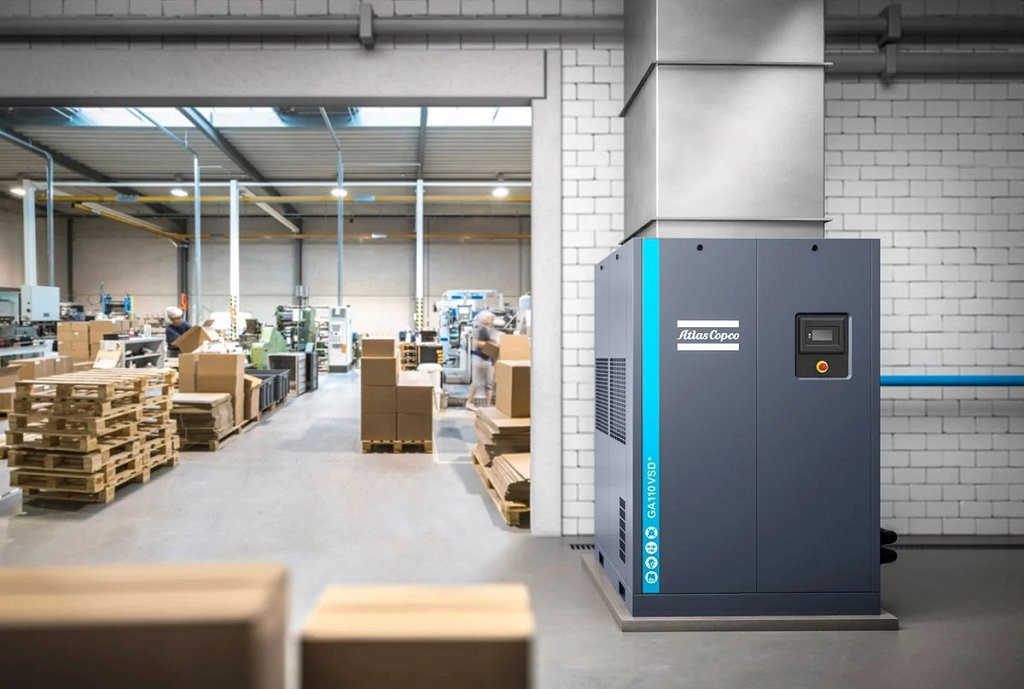 Atlas Coco compressor GA 75-110